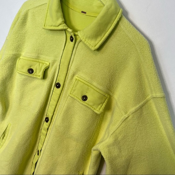 Free people ruby yellow oversized jacket S - Picture 5 of 8